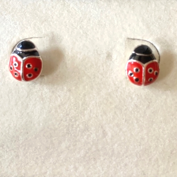 Ladybug Bracelet & Earrings Set - Picture 3 of 15